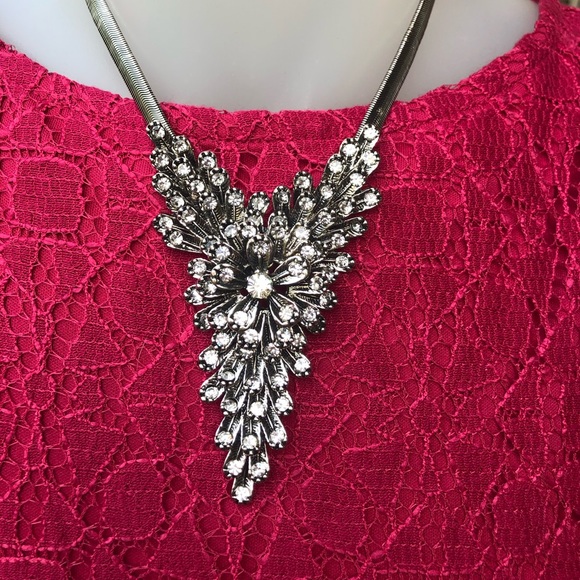 Fabulous diamond statement necklace - Picture 1 of 5